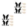 FOMIYES 2sets Stylish Angel Wings Hairpin Hair Stick Two Unique