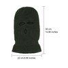 SATINIOR 3-Hole Knitted Full Face Cover Ski Mask, Adult Winter
