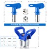 Airless Paint Sprayer Gun Nozzle, 3 Pcs Spray Tips Guard