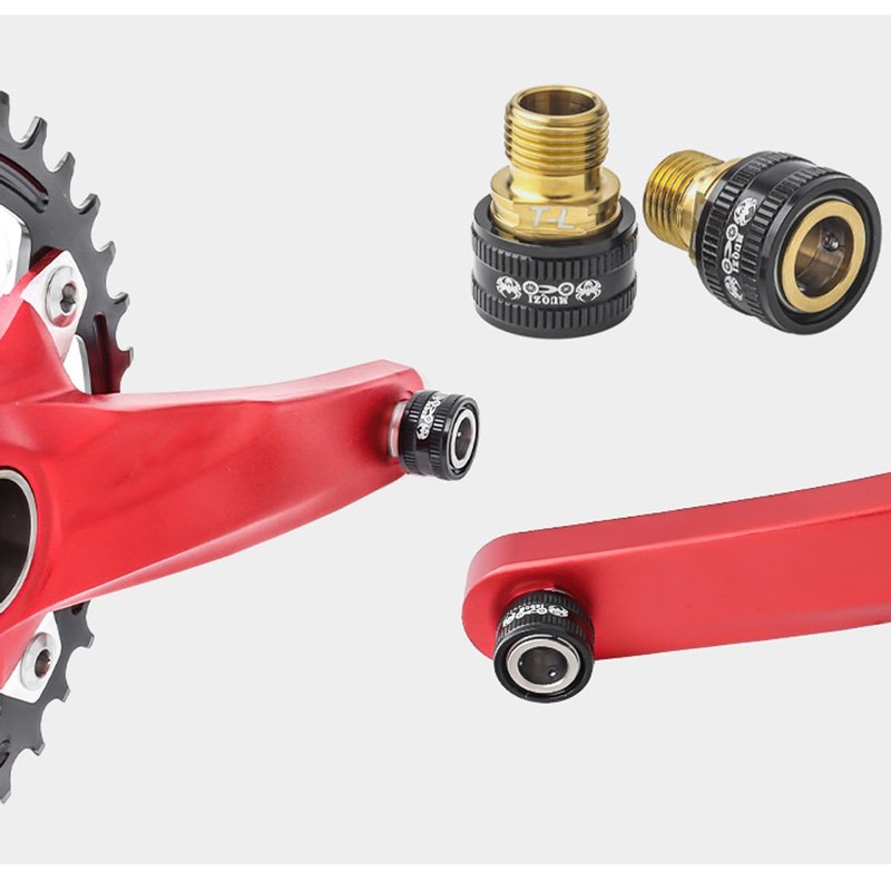 HOUSON bicycle pedal extender, quick release pedal adapter distance extension