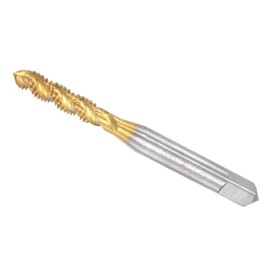 CoCud Spiral Flute Tap, 8-32 UNC Thread Size, 3 Flute High Speed Steel Thread Tool - (Applications: for Machining Holes and Sticky Materials)