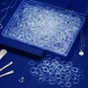 TsMADDTs Clear Rubber Bands, 1500PCS Small Hair Rubebr Bands No