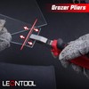 LEONTOOL 2 Pcs Glass Running Pliers and Grozer Pliers for
