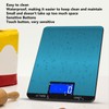 Kitchen Scale Rechargeable High Accuracy Waterproof Portable Electronic Scale for
