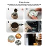 Reusable Coffee Capsules with Scoop and Brush Refillable Coffee Pods