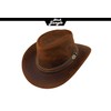 Black Jungle Dayton Leather Western Hat Australia Cowboy Hat, ochre
