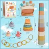 BYFWH 5 in 1 Montessori Baby Toys for 6-48 Months,Stacking