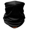 Kids Plain Multifunctional Snood Headwear (Black, One Size)