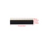 ZDE 6 Pieces 2 x 20 40 Pin Stacking Female
