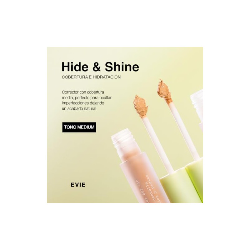 EVIE | Corrector Hide & Shine Dark Con Protector Solar