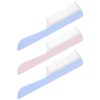 Beavorty 3pcs Portable Wide Tooth Hair Comb for Curly Hair
