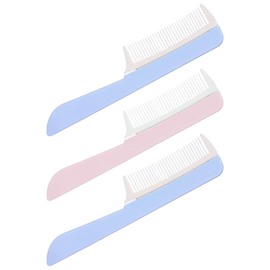 Beavorty 3pcs Portable Wide Tooth Hair Comb for Curly Hair Durable Styling Tool for Men and Women Go Touch-ups and