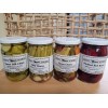 Annie's Kitchen Assorted pickled foods; Pickled red beets, Chow Chow,