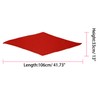 sourcing map Women's Plain Rhombus Neckerchief Scarves Thin Long Neckerchief,