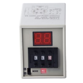 Delay Timer Relay Digital Display Stable Easy Controlled Delay Relay Module AC220V
