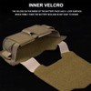 Tactical Helmet Battery Pouch Counterweight Pouch with Hook&Loop