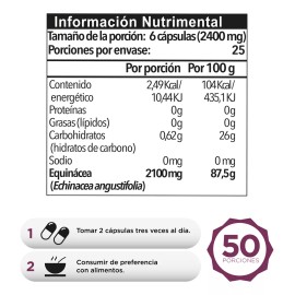 Pasiguaro Suplemento En Cápsulas Pasiguaro Herbal Equinácea En Bolsa De 200g 150 Un Pack X 300 U
