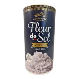 Northport Foodworks Fleur de Sel – Hand-Harvested Celtic Sea Salt, Imported from