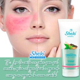 Crema Rosacea Piel Sensible Natural 250 Shelo Nabel