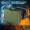 DocSafe Fireproof File Organizer with Lock, Hard-Shell Case Fireproof Document