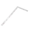 Oumefar Frame Square, Stainless Steel 90 Degree Right Angle Ruler,