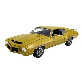 1971 GTO Judge Quezal Gold Metallic Limited Edition to 366 Pieces Worldwide 1/18 Diecast Model Car by Acme A1801225