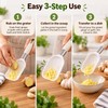 Manual Ginger Grater for Garlic & Produce – Compact ABS