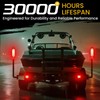 Aila 2PCS Boat Trailer Guide Pole Lights, IP67 Waterproof LED