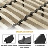 Ltsbaed Pack of 24 Slatted Frame Brackets, Black, Slatted Frame