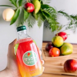 Tomomasu Mango Soda 300ml Japanese Drink - US Seller