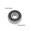 sourcing map 605-608 ABEC-3 Bearings 606-2RS 2Qty