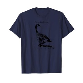 Canada Goose Standing Lookout Waterfowl Lover T-Shirt