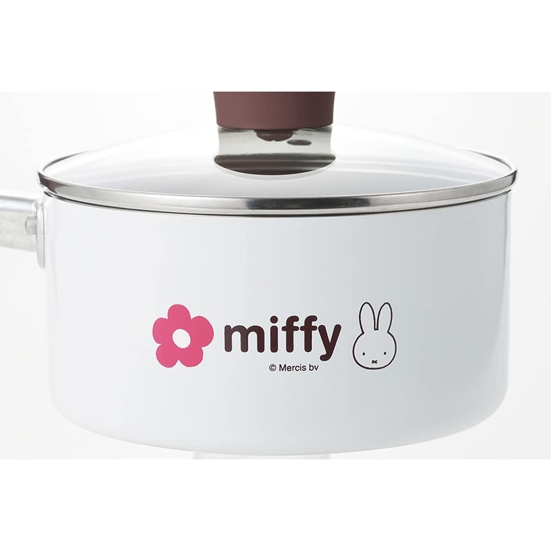 Miffy DB-305 Single Handle Pot, 6.3 inches (16 cm), Induction