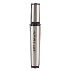 Morse Taper Drill Bush, MT2-B16-M10 Conical Sleeve Drill Chuck Holder, Morse Taper Lathe Morse Taper Drill Chuck, Taper Mandrel Adapter Set