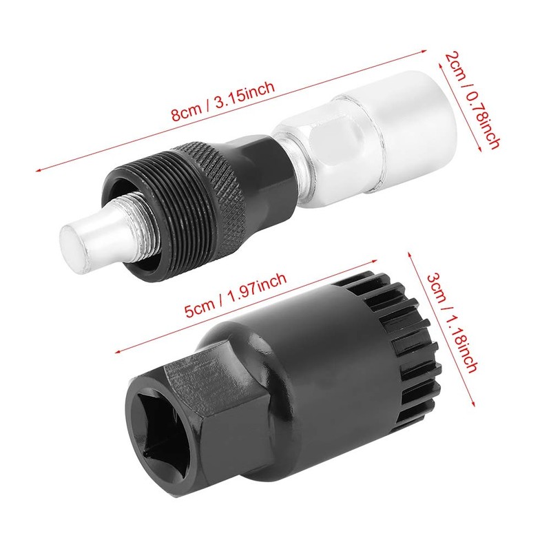 VGEBY1 - Extractor de biela para bicicleta, sin deformaci¨®n, juego