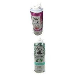 Pure Silk Cream Sensitive Skin Therapy Cream & Pure Silk Raspberry Mist (Pack of 4)