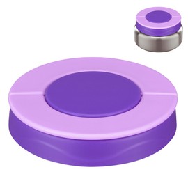 8oz Soup Thermo Food Jar Lid Accessories for Bento Lunch Box-Purple