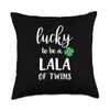 Lucky Lala of Twins Cute Irish Shamrock St Patricks Day