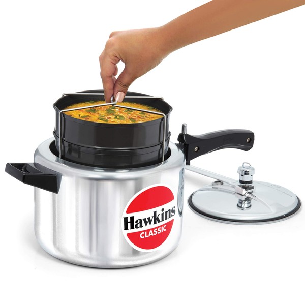 HAWKINS ADS5 Pressure Cooker Dish Set, 2, Black