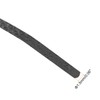 uxcell 2 Pcs Silicone Foam Seal Weather Strip 1.5 mm