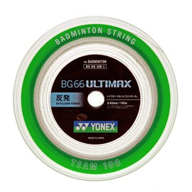 YONEX Badminton Strings BG66 Ultimax (0.65 mm) BG66UM Red