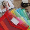 A4 Plastic Wallets with Popper, STARVAST 5 Pack A4 Plastic