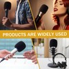 Pndeyo 6pcs Foam Microphone Cover, Thickened Microphone Foam Covers, Reusable