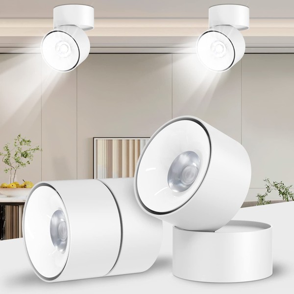 Focos de techo LED 360 ° iluminación cob ajustable -
