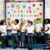 Funrous 90 Pcs Never Stop Growing Bulletin Board Decorations Summer