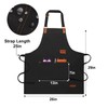 YAKOTAKI Chef Aprons for Women Men with Pockets(Functional and Large),