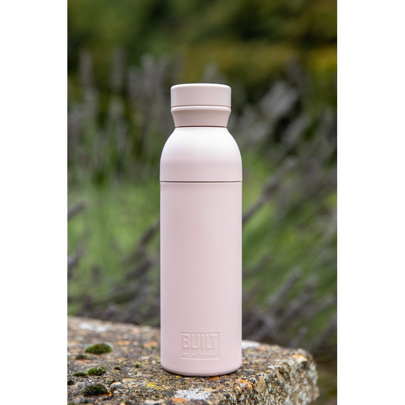 BUILT Planet Bottle, Eco Water Bottle, Recycled from 15 Plastic