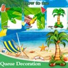 XXL Inflatable Palm Tree Standing - Hawaiian Decorative Palm Tree
