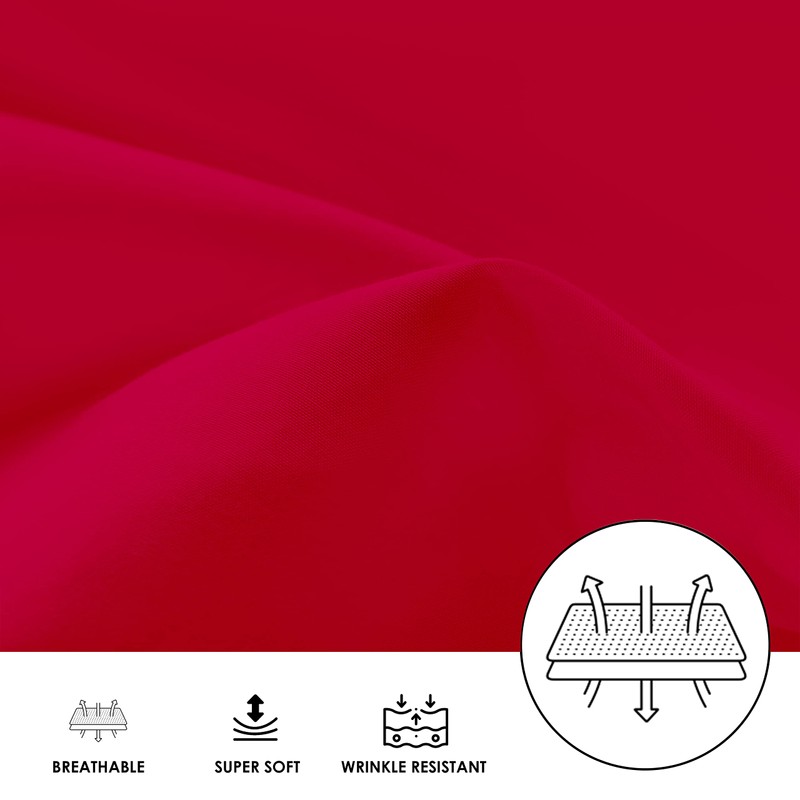 Aspire Homeware Pillow Cases 2 Pack – 100% Brushed Microfiber