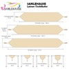 SANLEHAUSE Beige Linen Table Runner, 32 x 180 cm, Linen